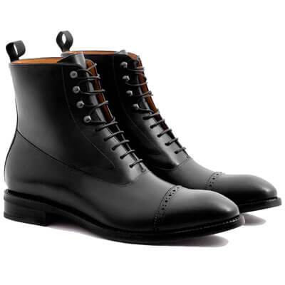 black men's boots casual