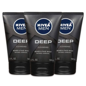 NIVEA Men DEEP Cleansing Beard & Face Wash
