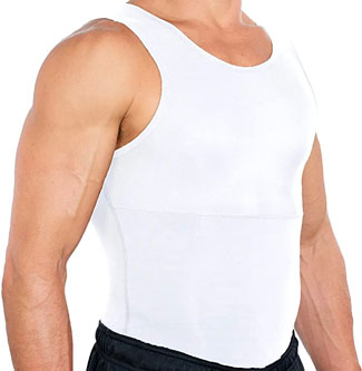 Esteem Apparel Original Max Men's Slimming Chest & Body Shaper