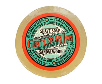 Gentleman Jon shave soap