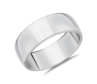 Skyline Comfort Fit Wedding Ring