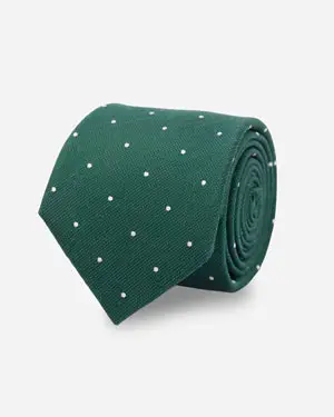 Green tie from the Tie Bar