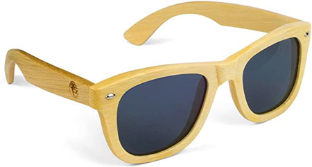 Viable Harvest Store Bamboo Wood Polarized Sunglasses
