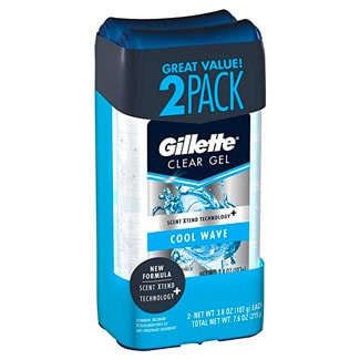 Gillette Cool Wave Longest Lasting Mens Deodorant