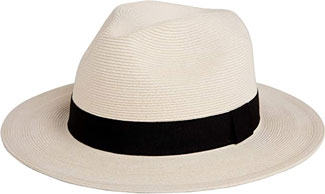 White Panama hat 