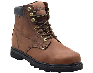 Ever Boots Tank Soft Toe Leather Work Boots