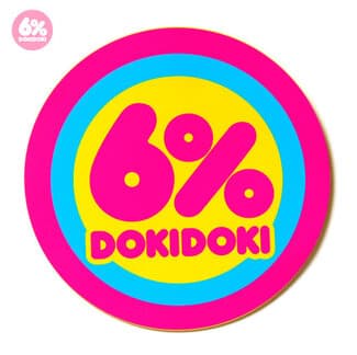 6% Doki Doki logo