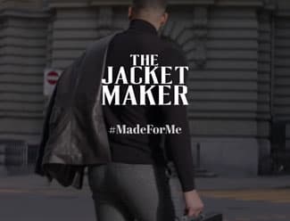 Screenshot from the Jacket Maker website