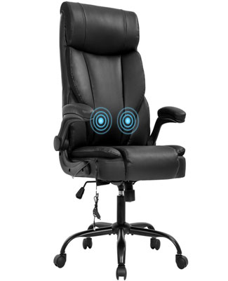 BestOffice Leather Massage Office Chair