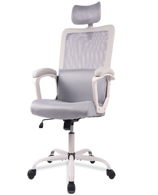 Yoyomax Mesh Office Chair With Adjustable Headrest
