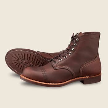 Red Wing Iron Ranger combat boots