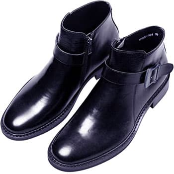 Santimon single monk strap boots