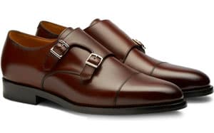 Suitsupply double monk strap shoes