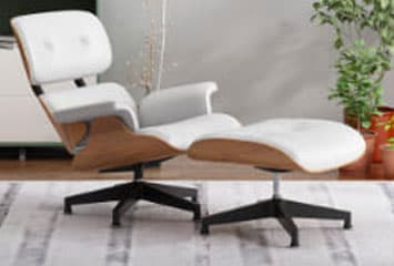 Betsy-Belle Tufted Swivel Lounge Chair and Ottoman