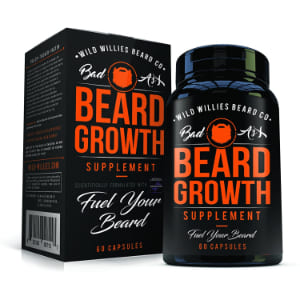 Wild Willies Bad Ass Beard Growth Supplement