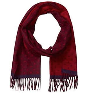 maroon scarf 