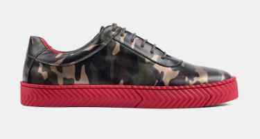 Cody Camo Lace Up Sneakers