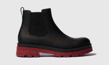 Justin Red Edit Chelsea Boots