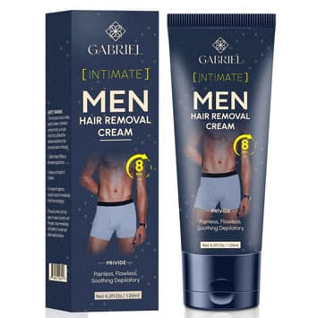 Gabriel Intimate/Private Hair Removal Cream for Men