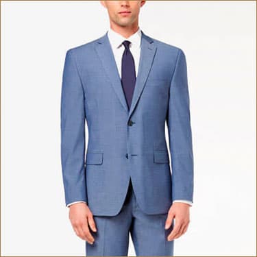 Light blue suit from Macys