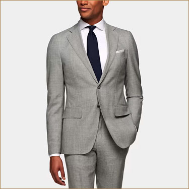 grey suit from Suitsupply