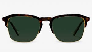 Clubmaster style sunglasses from Vincero 