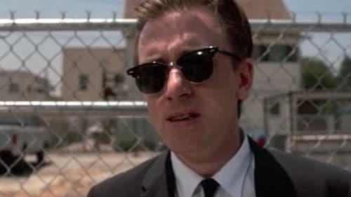 Tim Roth wearing Clubmaster sunglasses in Resevoir Dogs
