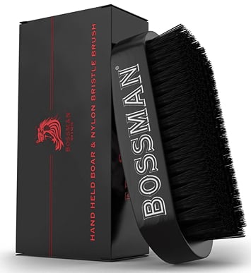 Bossman Boar & Nylon Beard Brush
