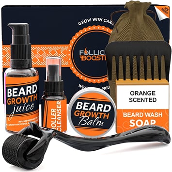 Follicle Booster Beard Growth Kit