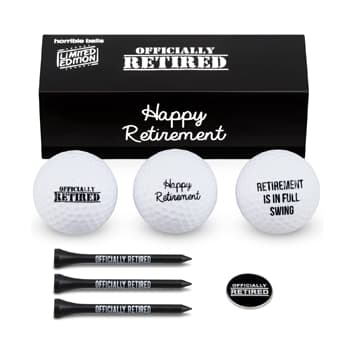 Retirement  golf balls