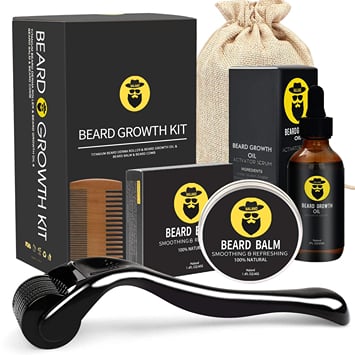 Naland Beard Growth Kit With Beard Roller 