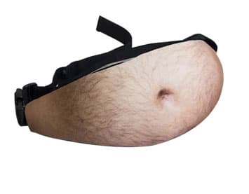 Beer belly fanny pack