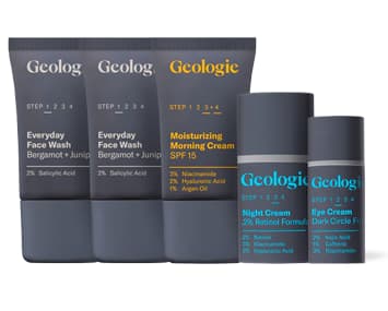 Geologie skincare products 