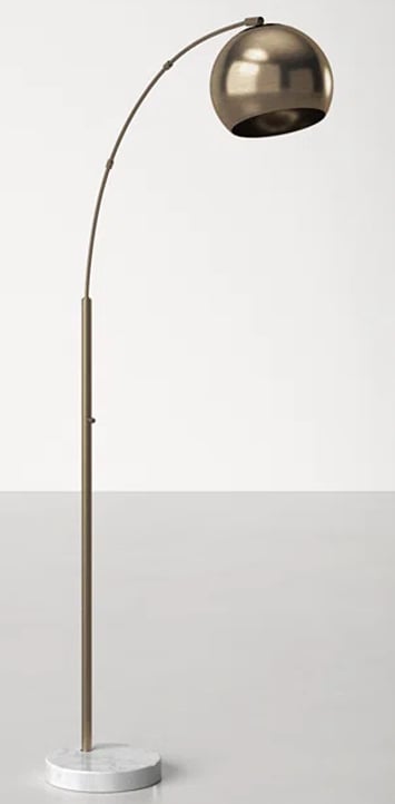 Georgia Dimmable Arched Floor Lamp