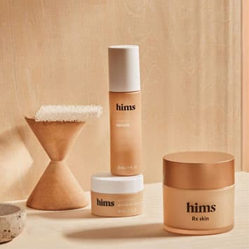 Hims skincare products 