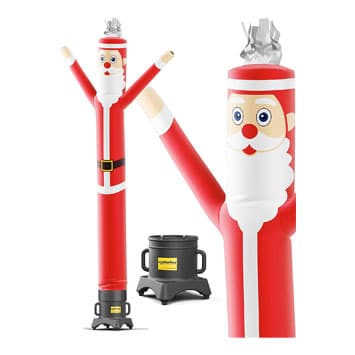 Christmas-themed Inflatable Tube Man