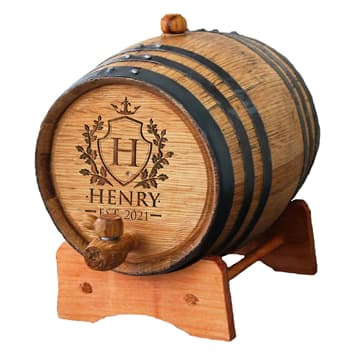 Custom whiskey barrel 