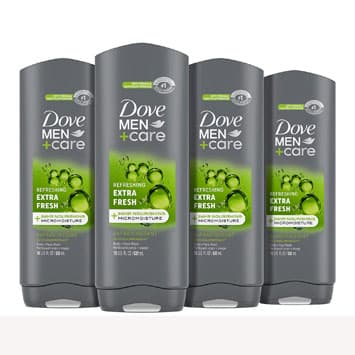 Dove Men+Care body washes