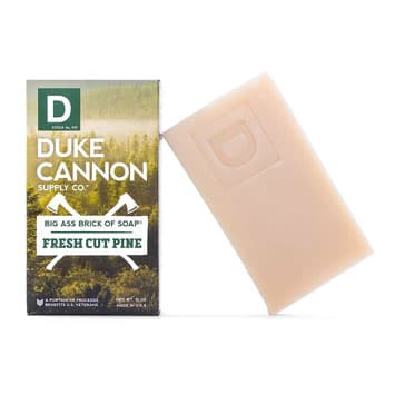 Duke Cannon fresh cut pine soap
