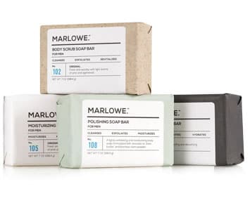 Marlowe bars of soap