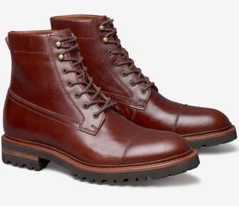Dudley Cap Toe Derby Boots