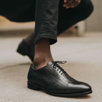 Taft black dress shoe 