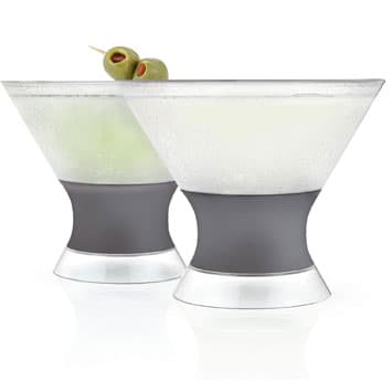 frozen martini glasses