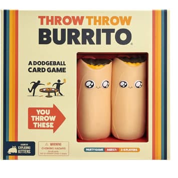 Throw Throw Burrito party game