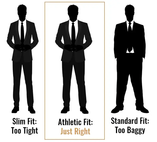 Illustration of suit tailoring