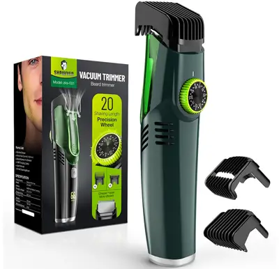 SHPAVVER Vacuum Beard Trimmer