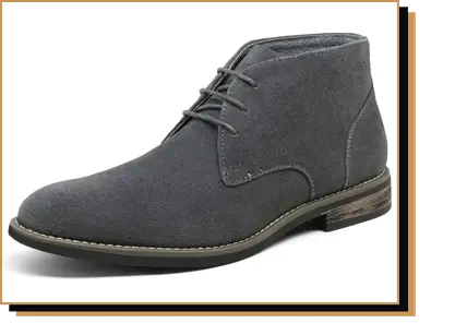 Bruno Marc Classic Suede Chukka Boots