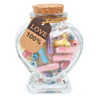 Love notes in a bottle