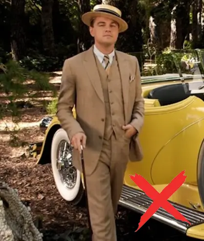 Leonardo DiCaprio in The Great Gatsby