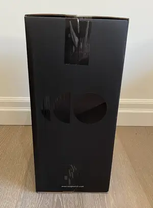 Side shot of the Enigwatch Impresario watch box